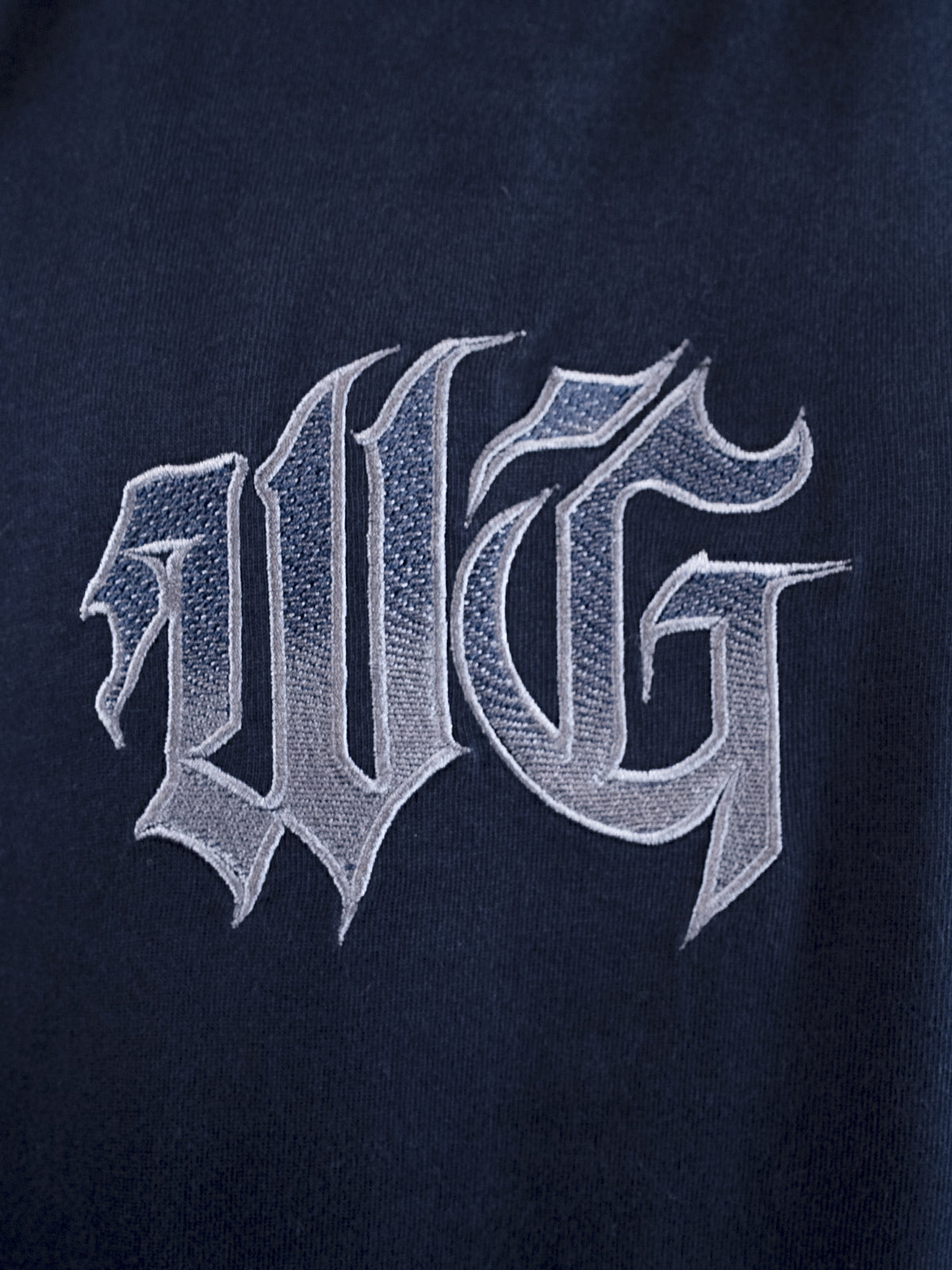 WG GREY NAVY LONGSLEVE T-SHIRT