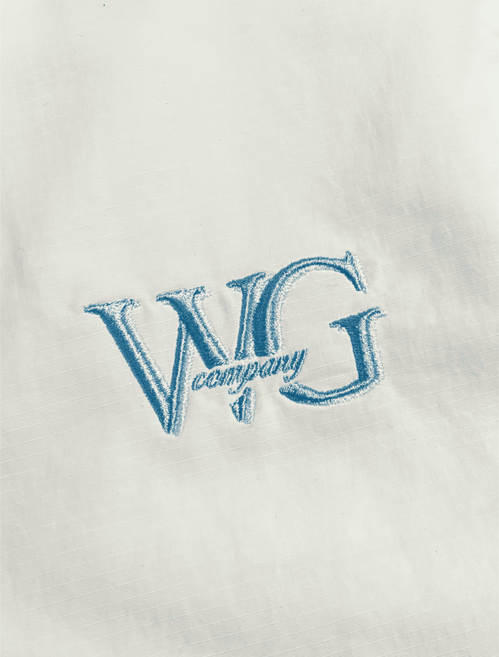 Pantalón WG Race Blanco y Azul
