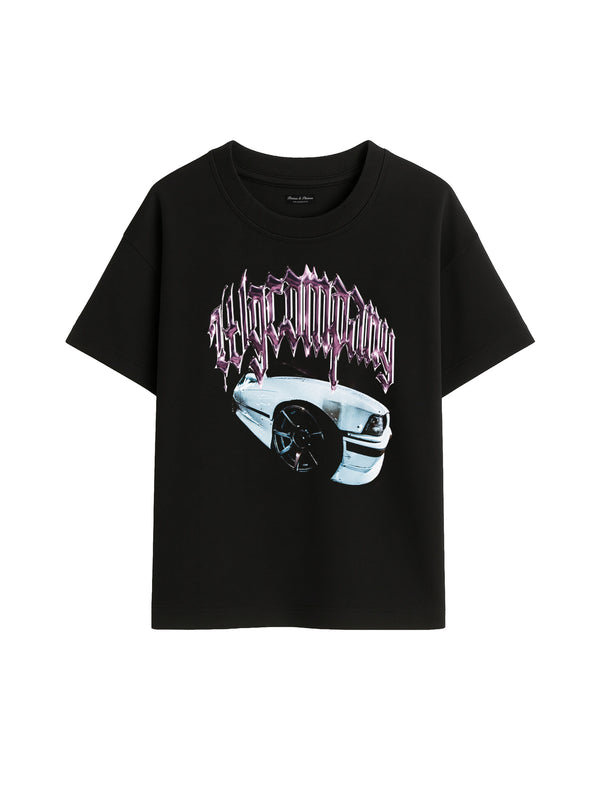 PINK YERRI CAR T-SHIRT