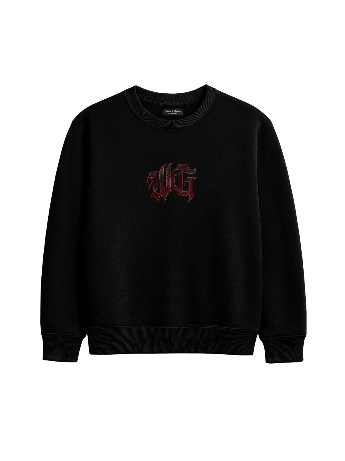 WG RED CREWNECK