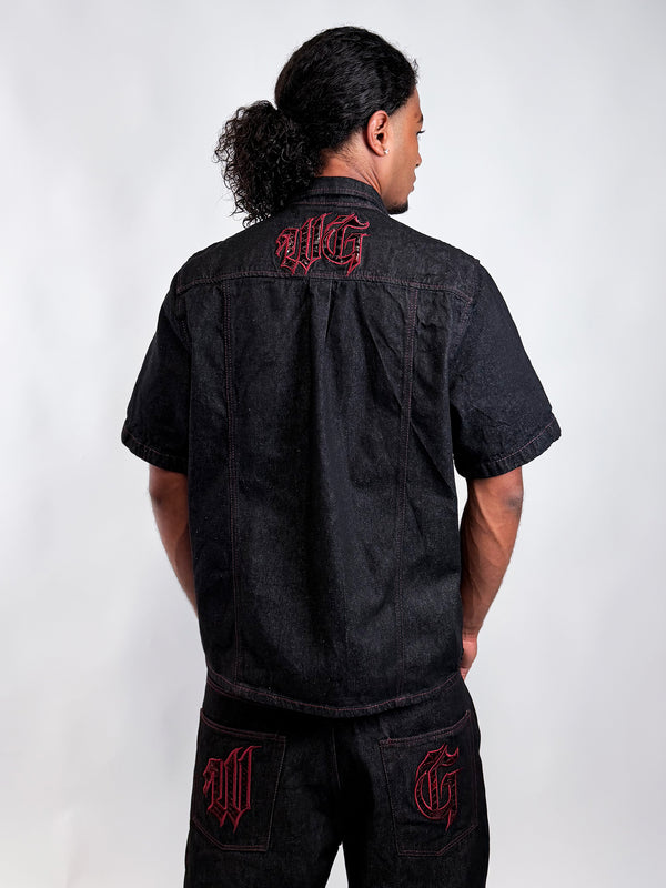 RED DENIM WG SHIRT