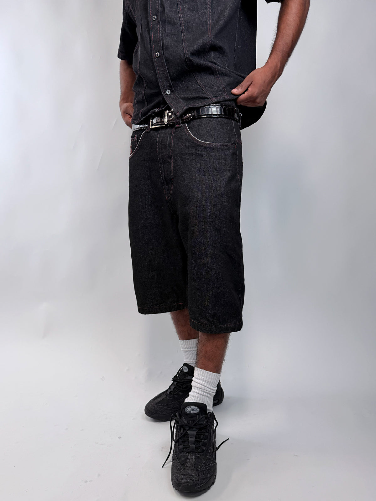 RED DENIM WG JORT