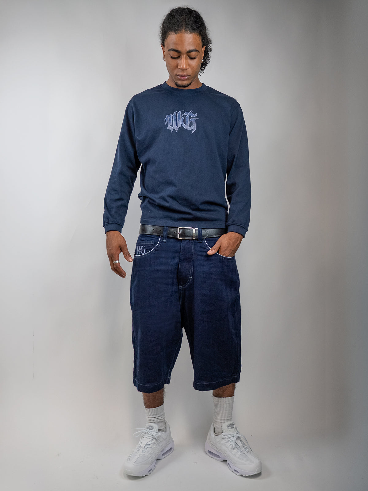 BLUE DENIM WG JORT