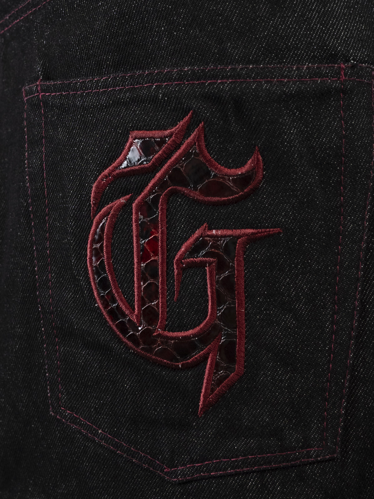RED DENIM WG JORT