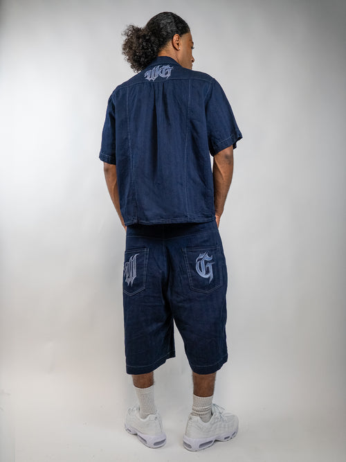 BLUE DENIM WG JORT
