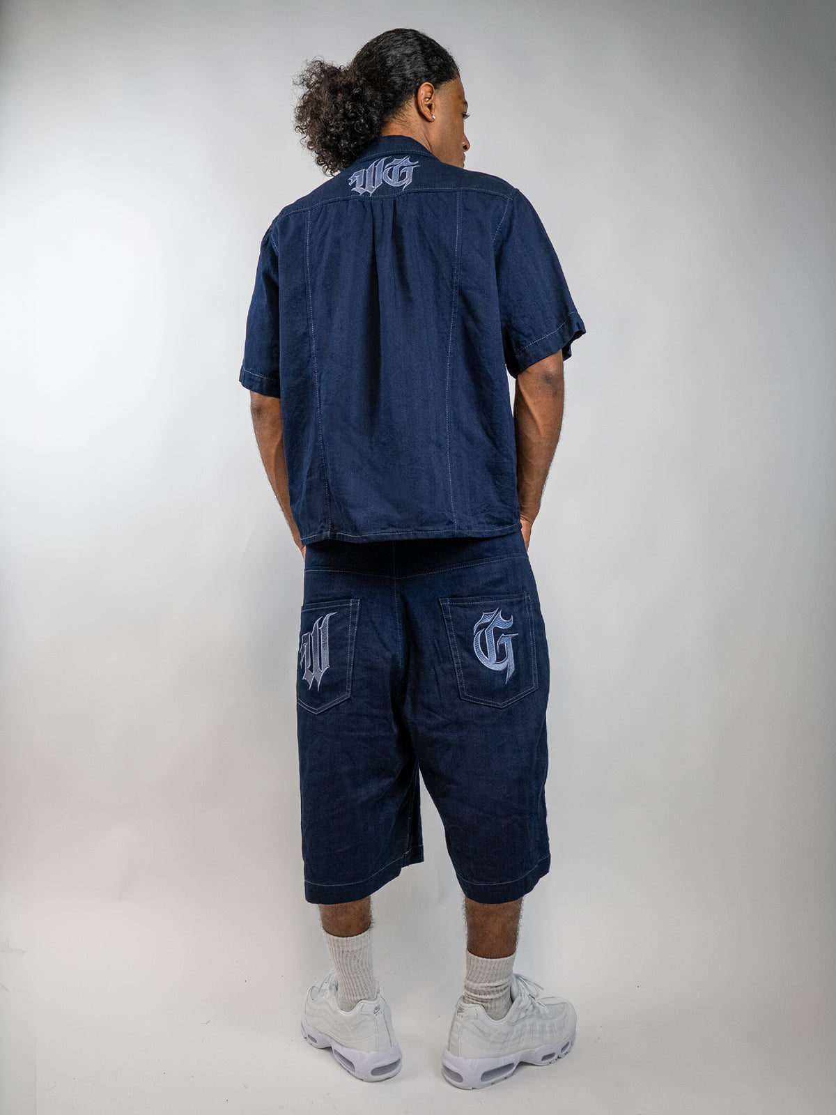 BLUE DENIM WG JORT