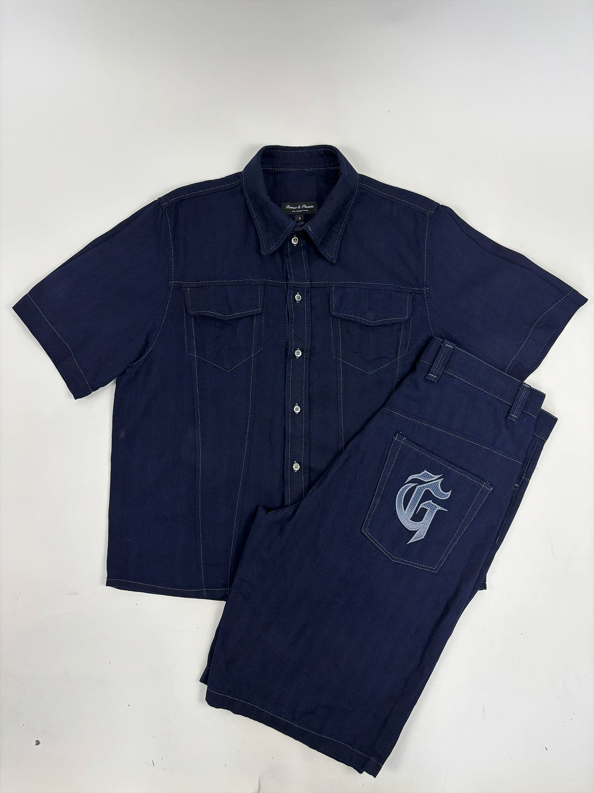 BLUE DENIM WG JORT