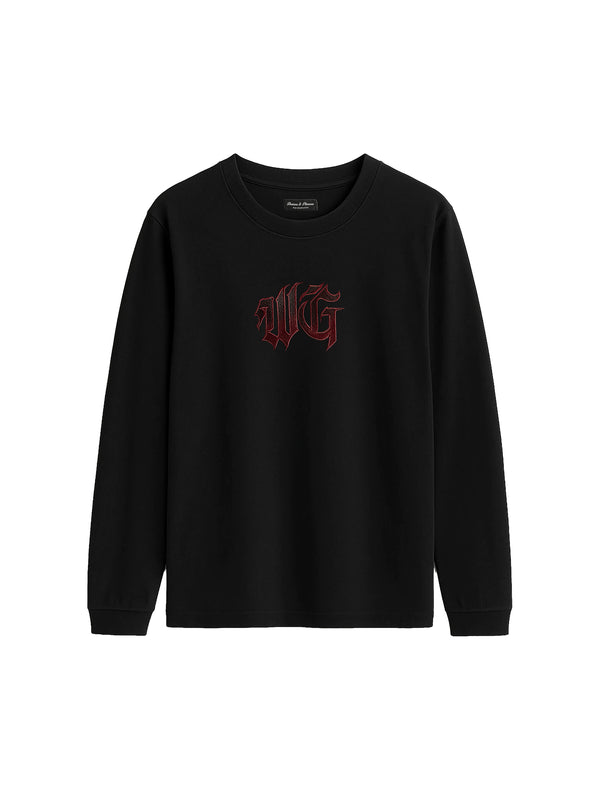 WG RED LONGSLEVE T-SHIRT