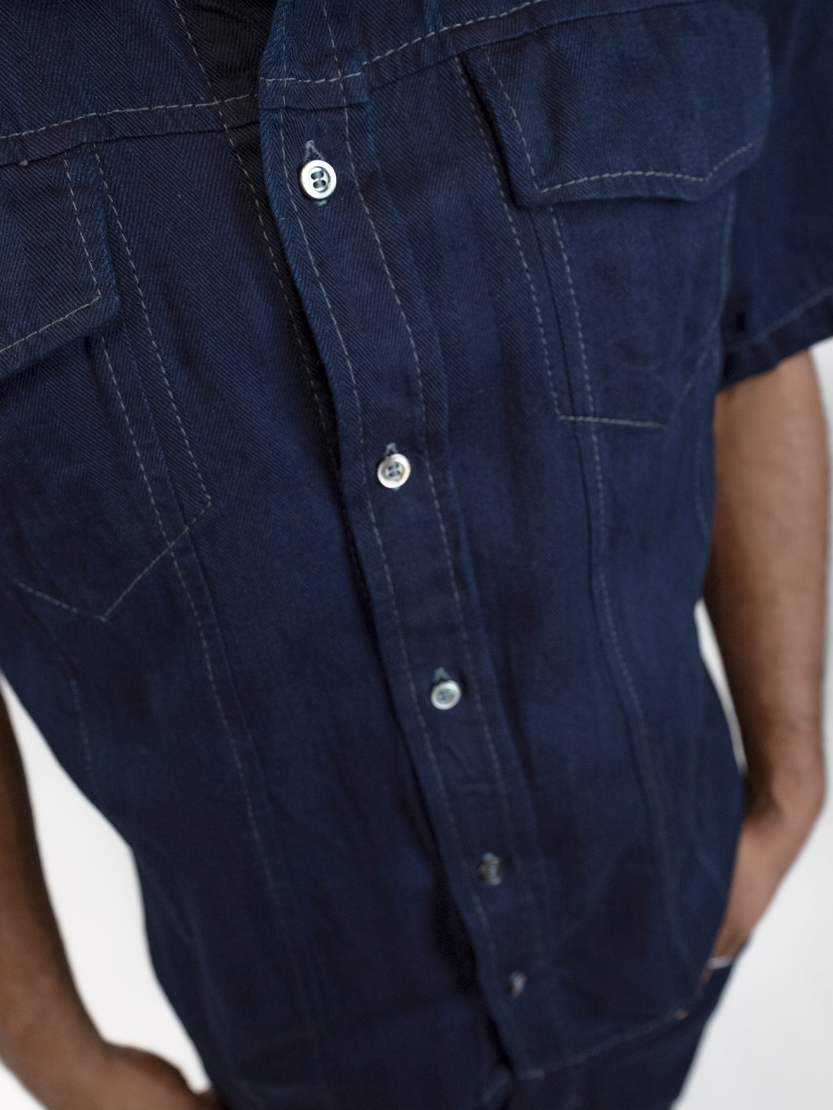 BLUE DENIM WG SHIRT