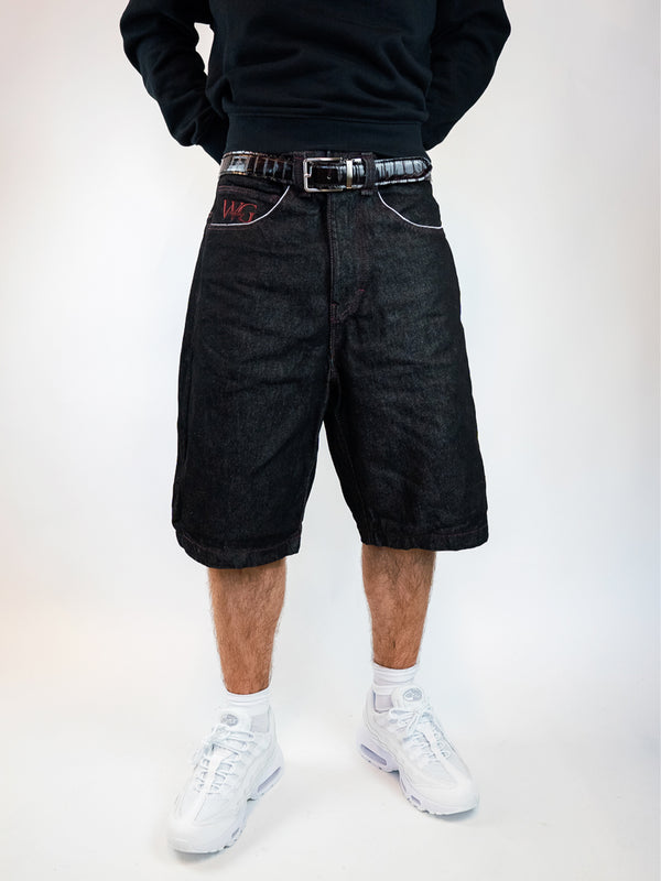 RED DENIM WG JORT