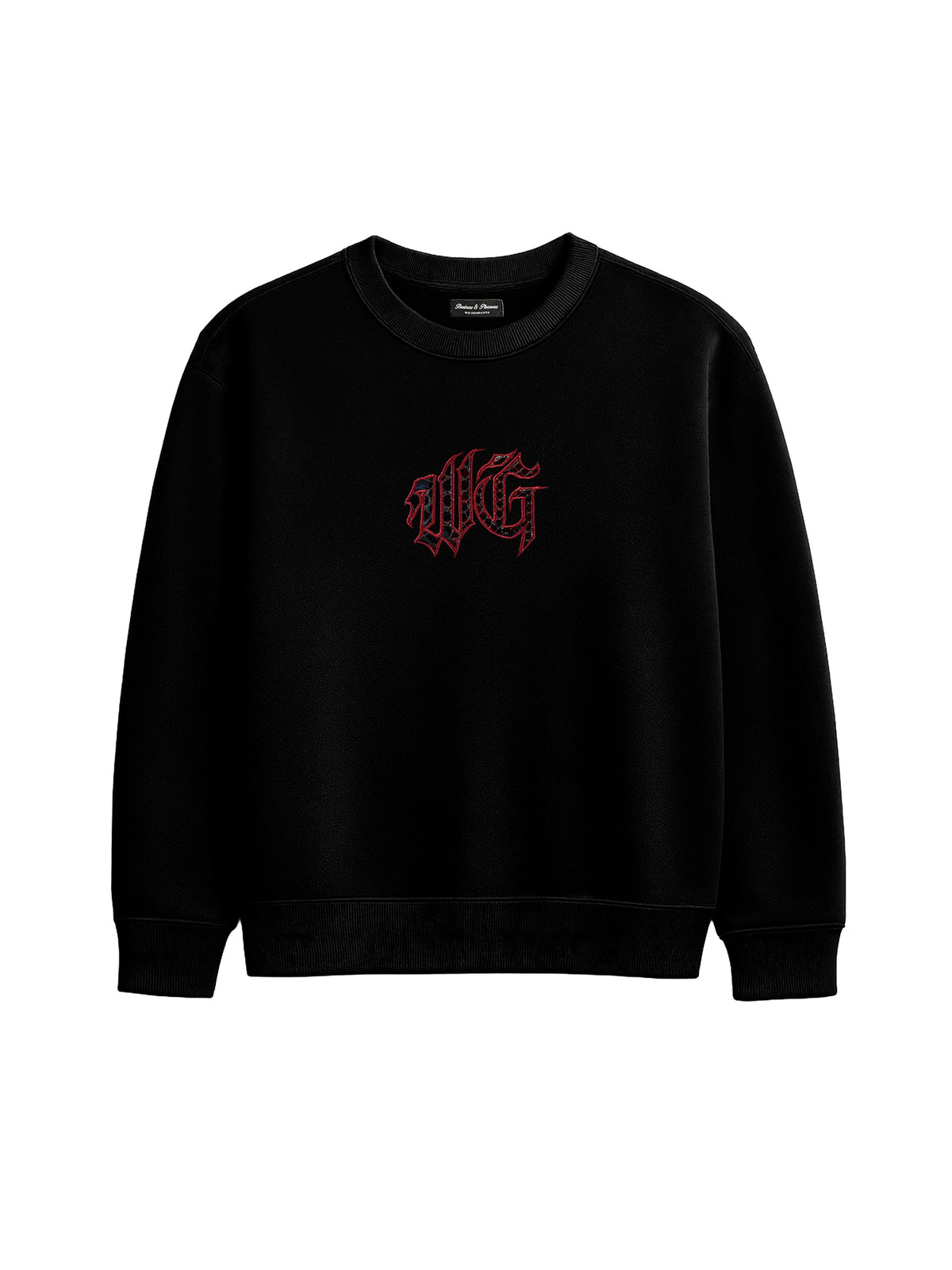 WG RED SNAKE CREWNECK